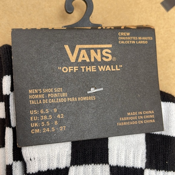 VANS "Off The Wall" socks Checkerboard - Picture 8 of 16